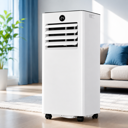 AIRFRESH PRO 9000™ Climatiseur Mobile 4-en-1 | Puissance, Silence et Confort au Quotidien
